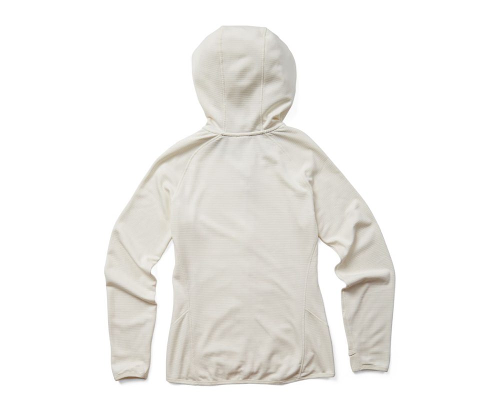 Jaqueta Senhora - Merrell Terrain Geotex Full Zip Hoodie - Branco - CTP860123